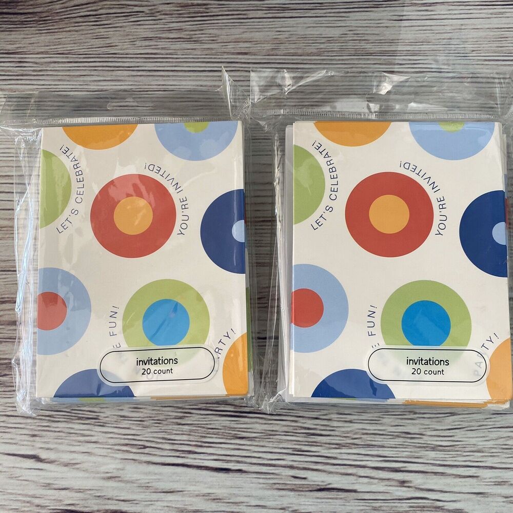 2 20ct You're Invited Any Occasion Invitation Cards American Greetings Party NEW